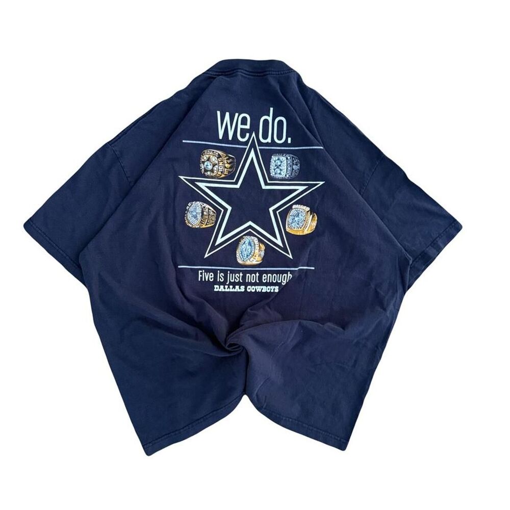 Nfl Men's Navy and Blue T-shirt